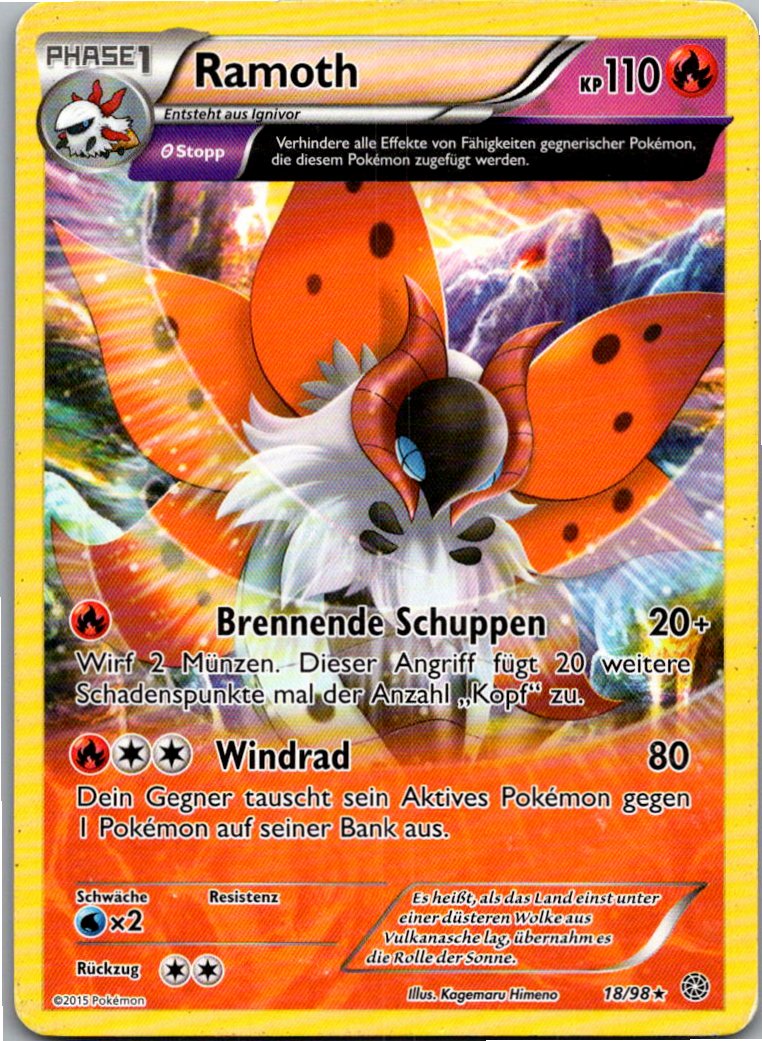 Ramoth 18/98 Ewiger Anfang – Vorderseite
