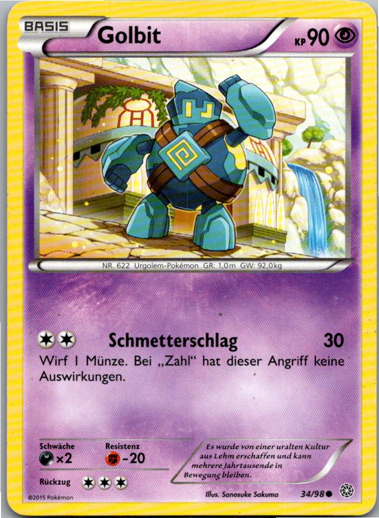 Golbit 34/98 Ewiger Anfang – Vorderseite