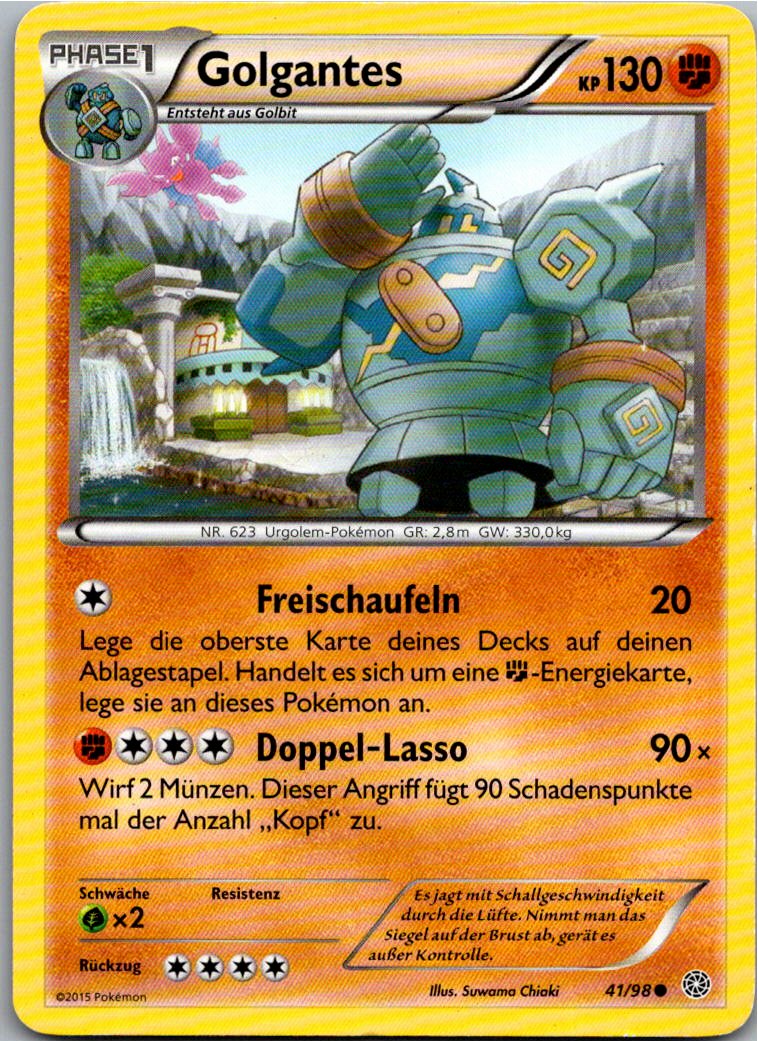 Golgantes 41/98 Ewiger Anfang – Vorderseite