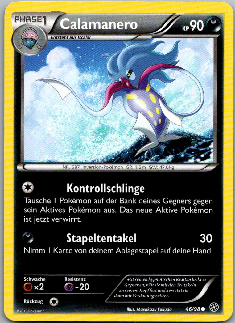 Calamanero 46/98 Ewiger Anfang – Vorderseite
