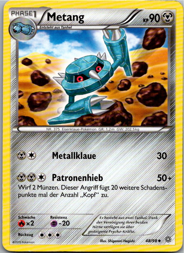 Metang 48/98 Ewiger Anfang – Vorderseite