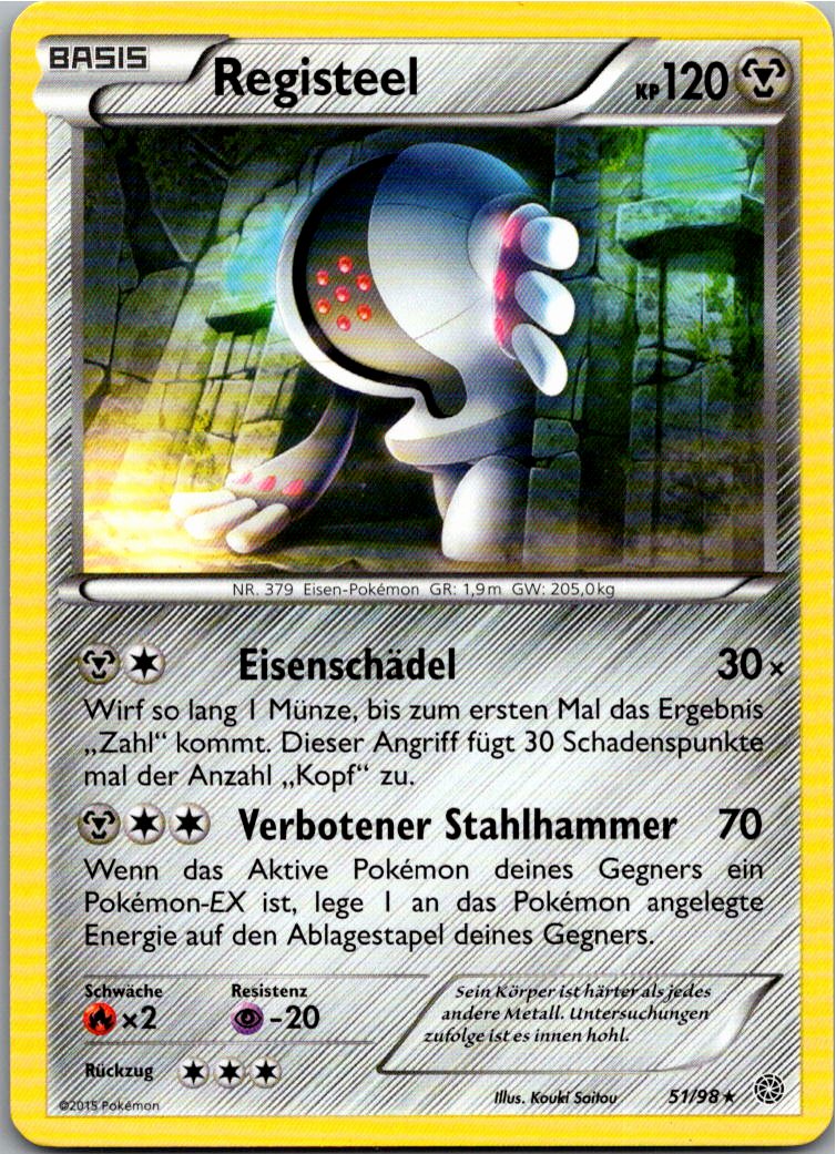 Registeel 51/98 Ewiger Anfang – Vorderseite