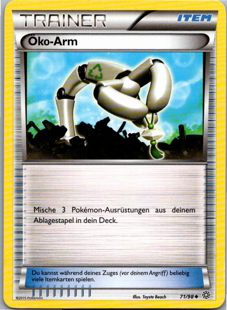 Öko-Arm 71/98 Ewiger Anfang – Vorderseite