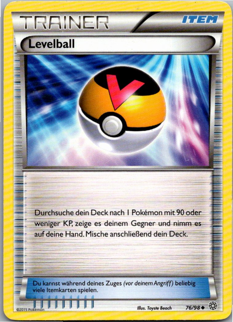 Levelball 76/98 Ewiger Anfang – Vorderseite