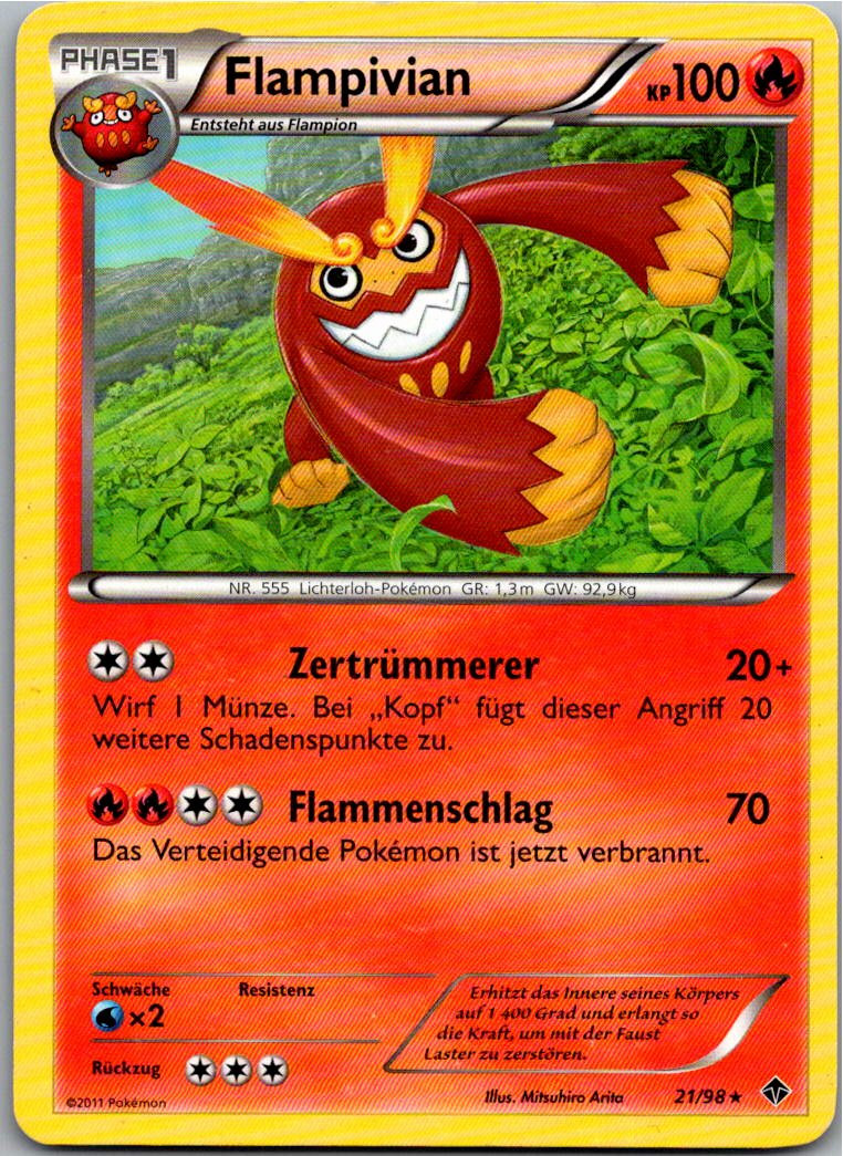 Flampivian 21/98 Aufstreben der Mächtigen – Vorderseite