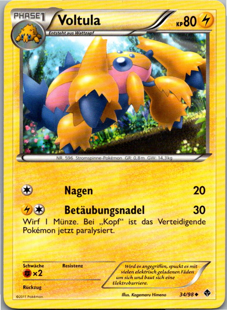 Voltula 34/98 Aufstreben der Mächtigen – Vorderseite