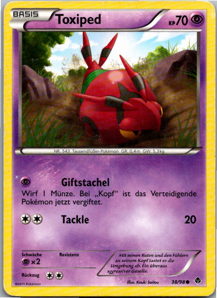 Toxiped 38/98 Aufstreben der Mächtigen – Vorderseite