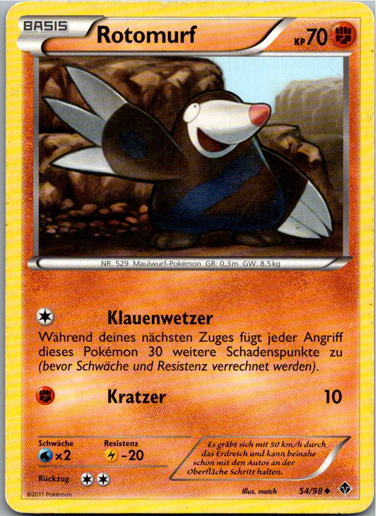 Rotomurf 54/98 Aufstreben der Mächtigen – Vorderseite