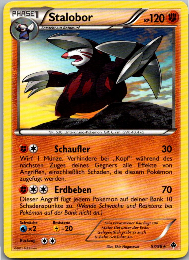 Stalobor 57/98 Aufstreben der Mächtigen – Vorderseite
