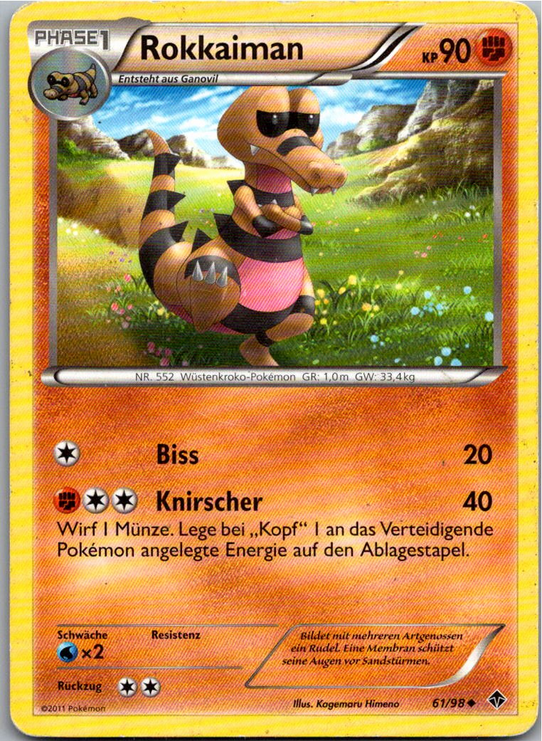 Rokkaiman 61/98 Aufstreben der Mächtigen – Vorderseite