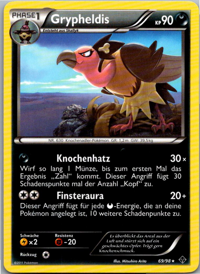 Grypheldis 69/98 Aufstreben der Mächtigen – Vorderseite