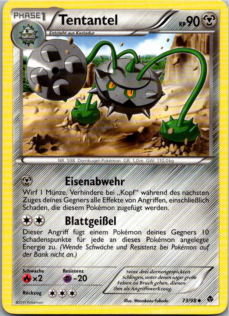 Tentantel 73/98 Aufstreben der Mächtigen – Vorderseite