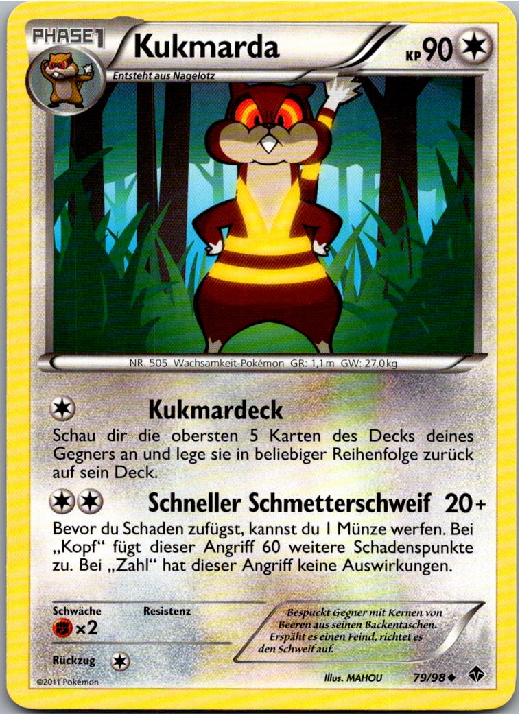 Kukmarda 79/98 Aufstreben der Mächtigen – Vorderseite