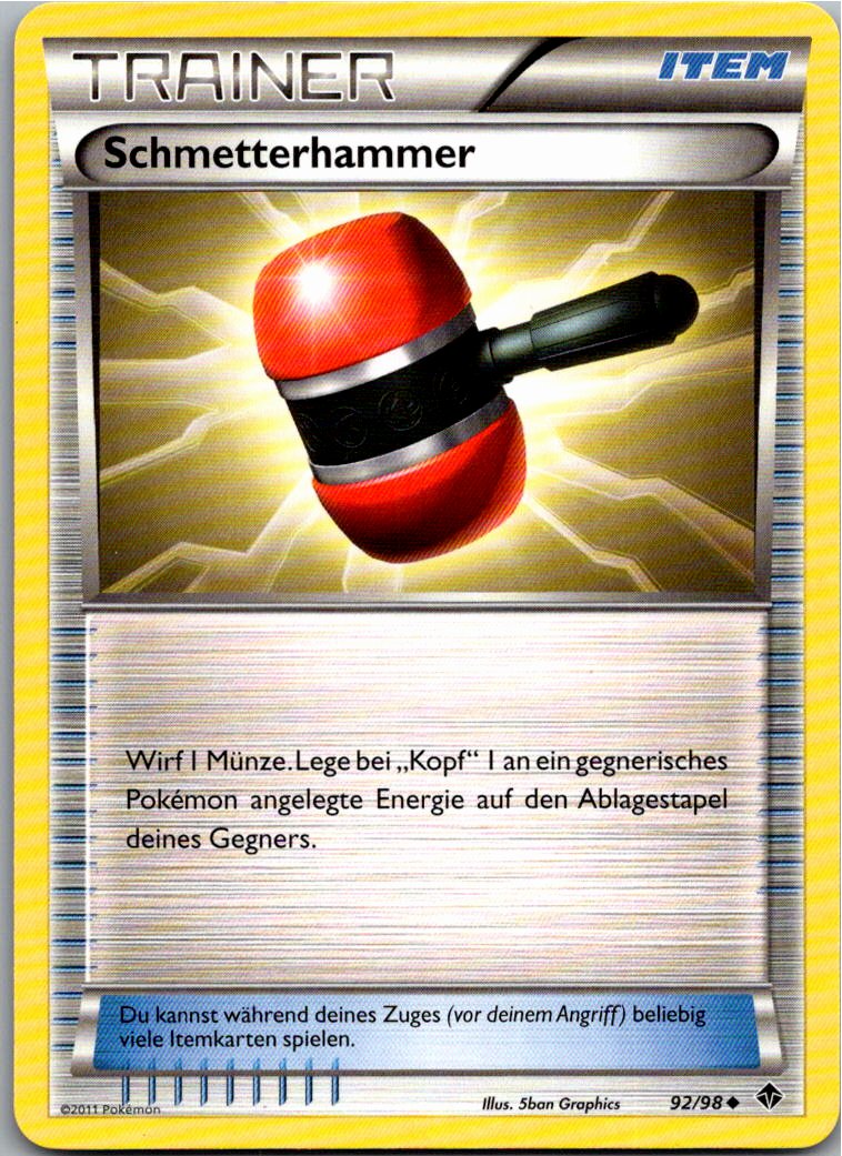 Schmetterhammer 92/98 Aufstreben der Mächtigen – Vorderseite