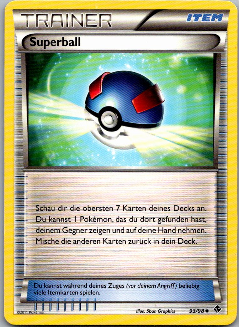 Superball 93/98 Aufstreben der Mächtigen – Vorderseite