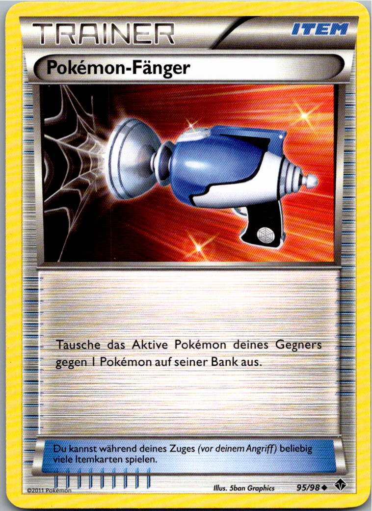 Pokemon-Fänger 95/98 Aufstreben der Mächtigen – Vorderseite