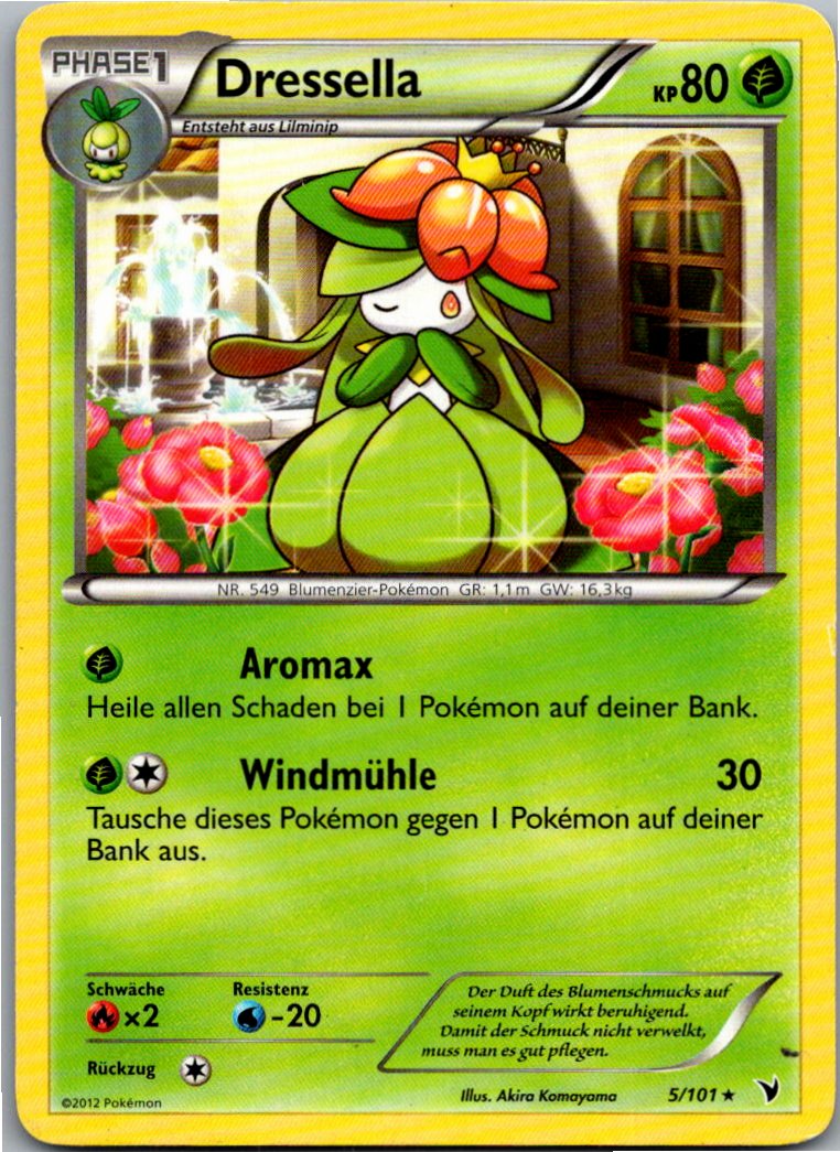 Dressella 5/101 Königliche Siege – Vorderseite