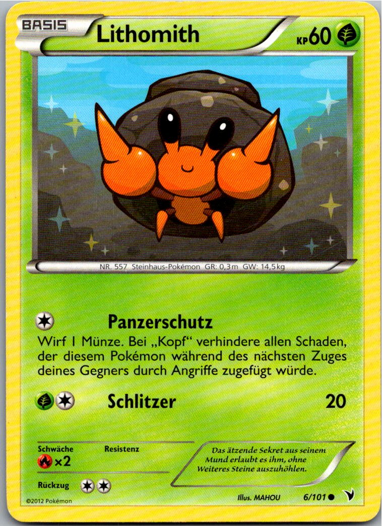 Lithomith 6/101 Königliche Siege – Vorderseite