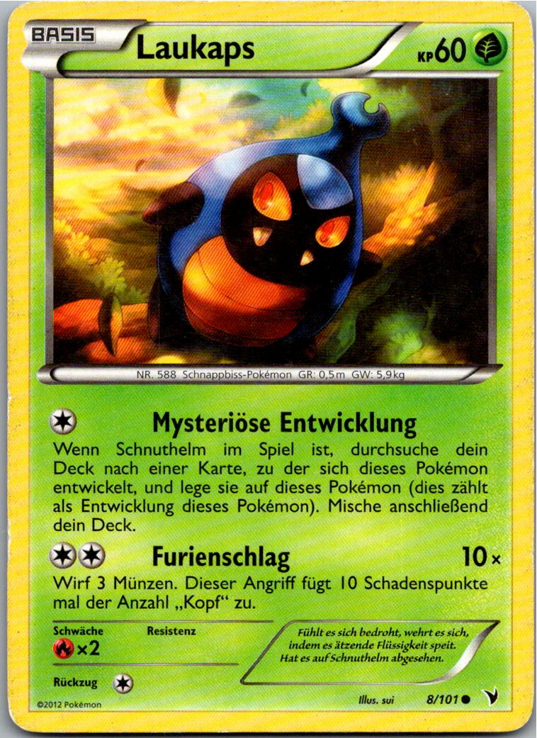 Laukaps 8/101 Königliche Siege – Vorderseite