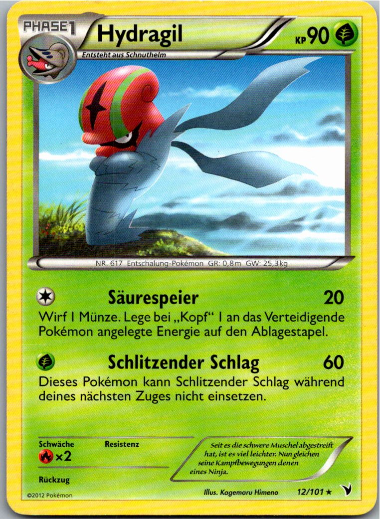 Hydragil 12/101 Königliche Siege – Vorderseite