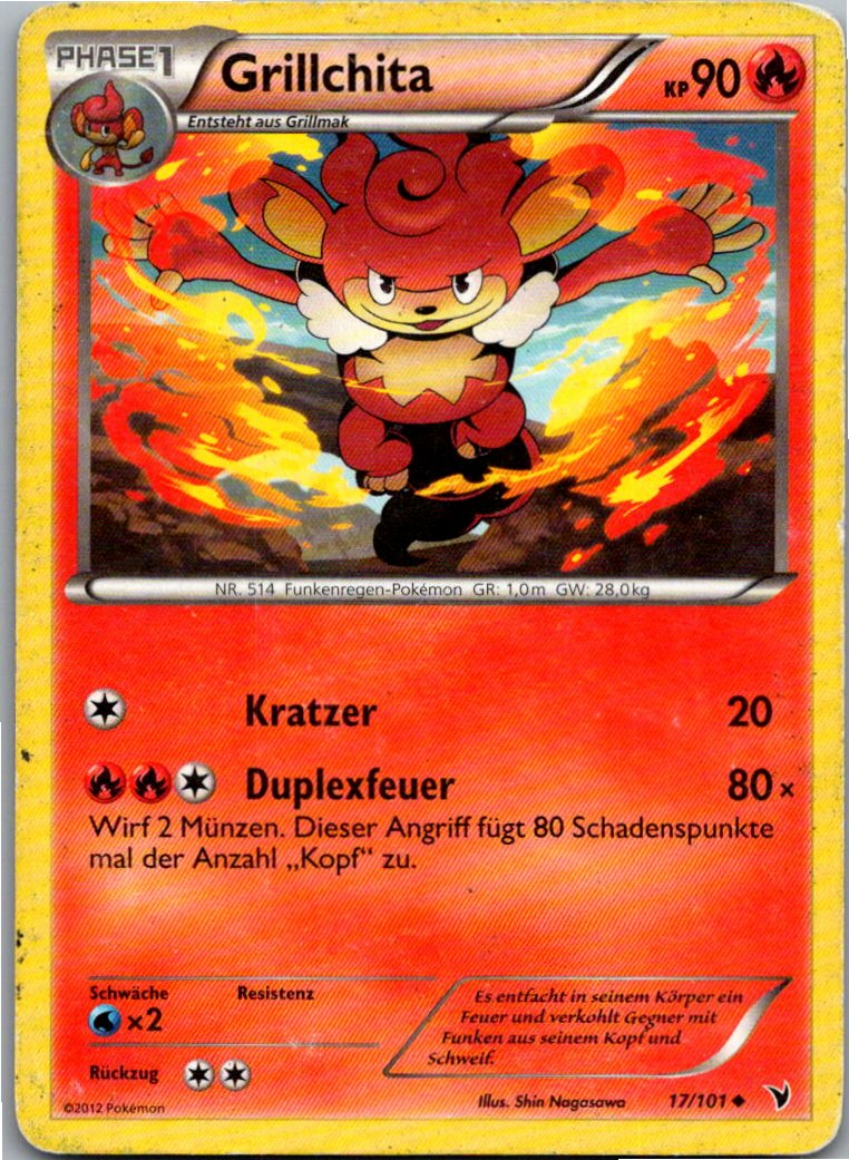 Grillchita 17/101 Königliche Siege – Vorderseite