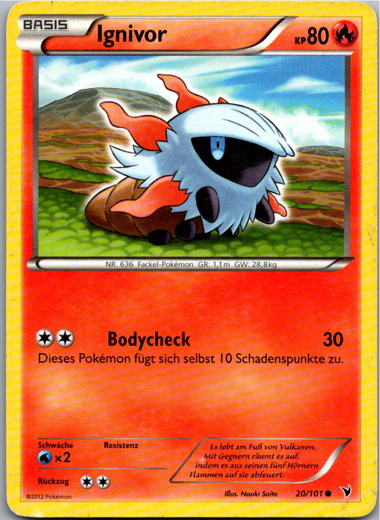 Ignivor 20/101 Königliche Siege – Vorderseite