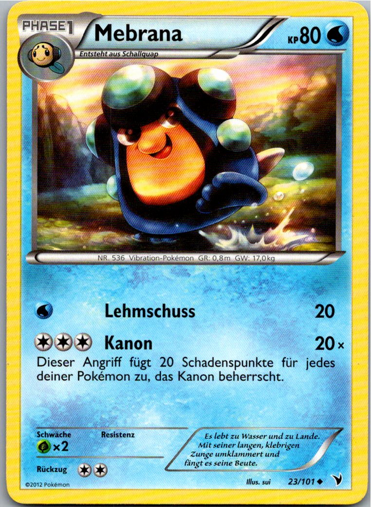 Mebrana 23/101 Königliche Siege – Vorderseite