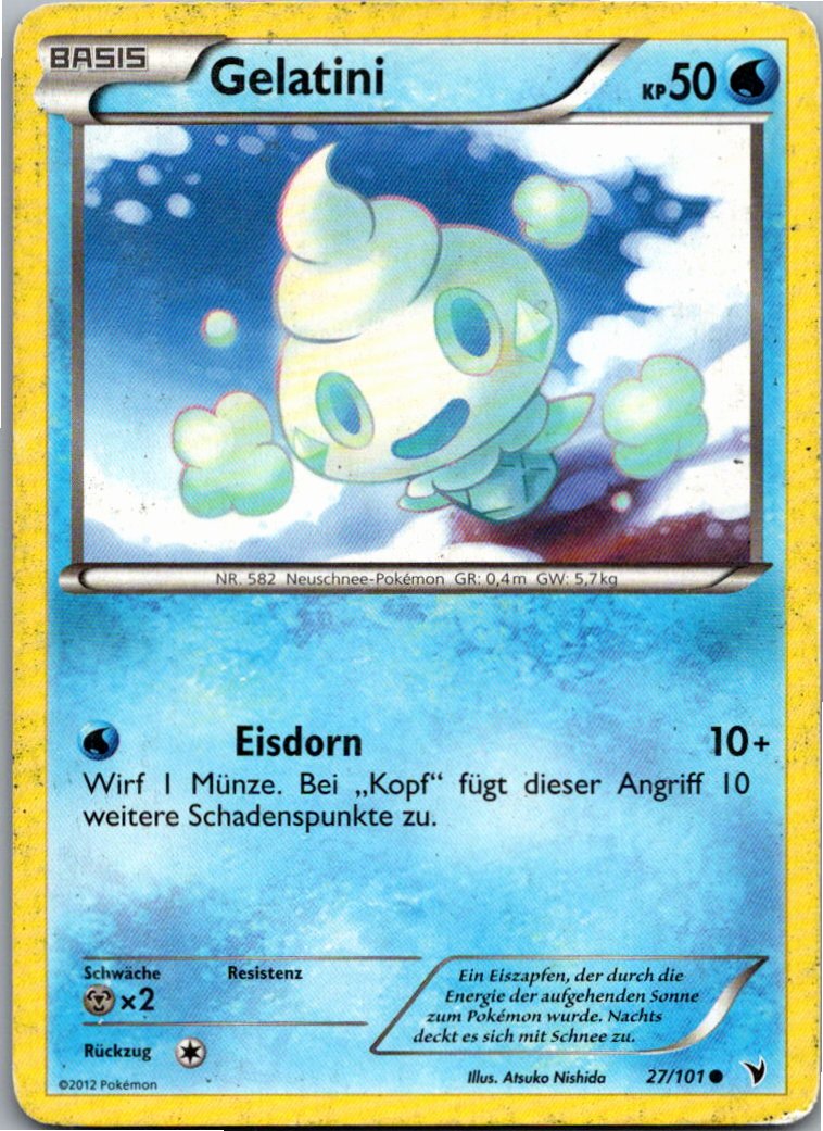 Gelatini 27/101 Königliche Siege – Vorderseite
