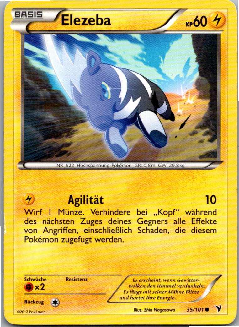 Elezeba 35/101 Königliche Siege – Vorderseite