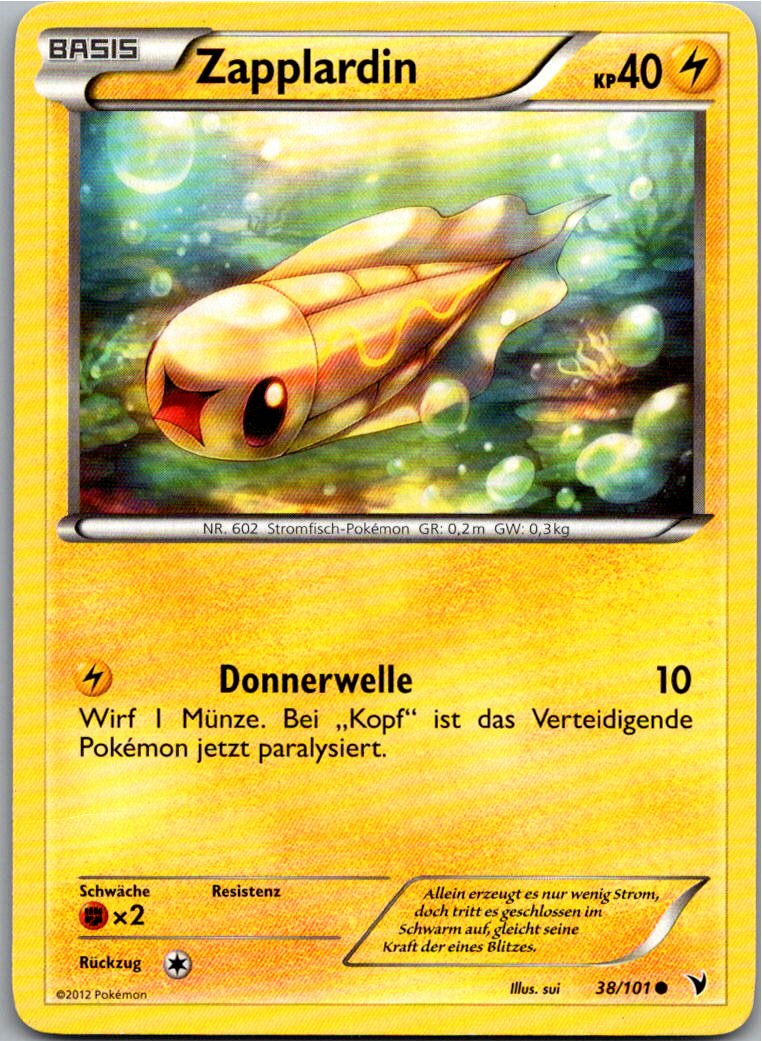 Zapplardin 38/101 Königliche Siege – Vorderseite
