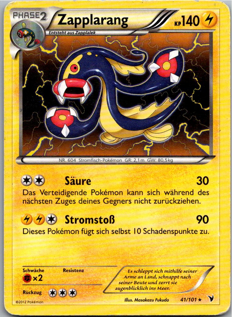 Zapplarang 41/101 Königliche Siege – Vorderseite