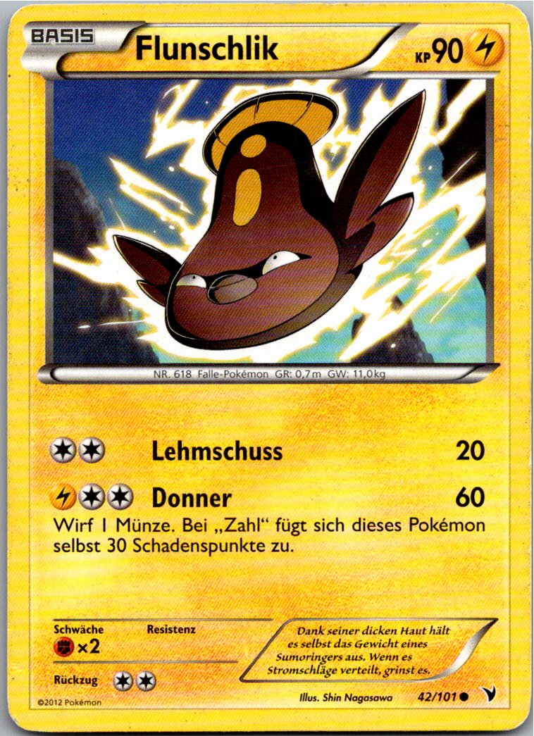 Flunschlik 42/101 Königliche Siege – Vorderseite