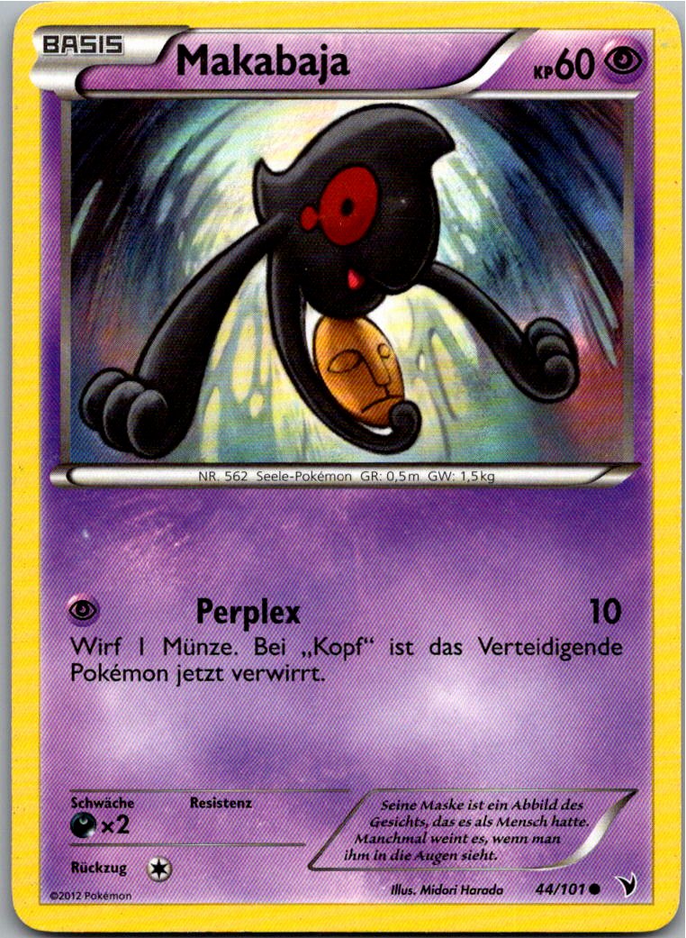 Makabaja 44/101 Königliche Siege – Vorderseite