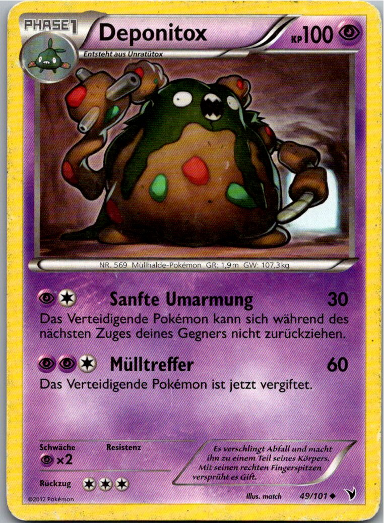 Deponitox 49/101 Königliche Siege – Vorderseite