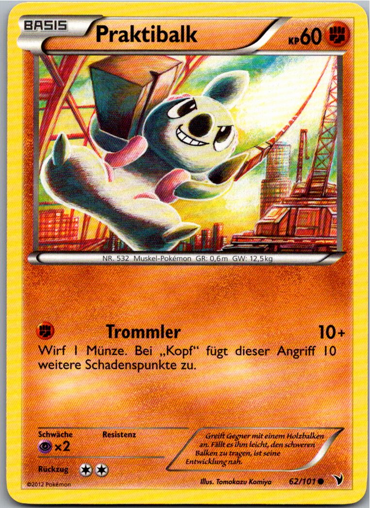 Praktibalk 62/101 Königliche Siege – Vorderseite