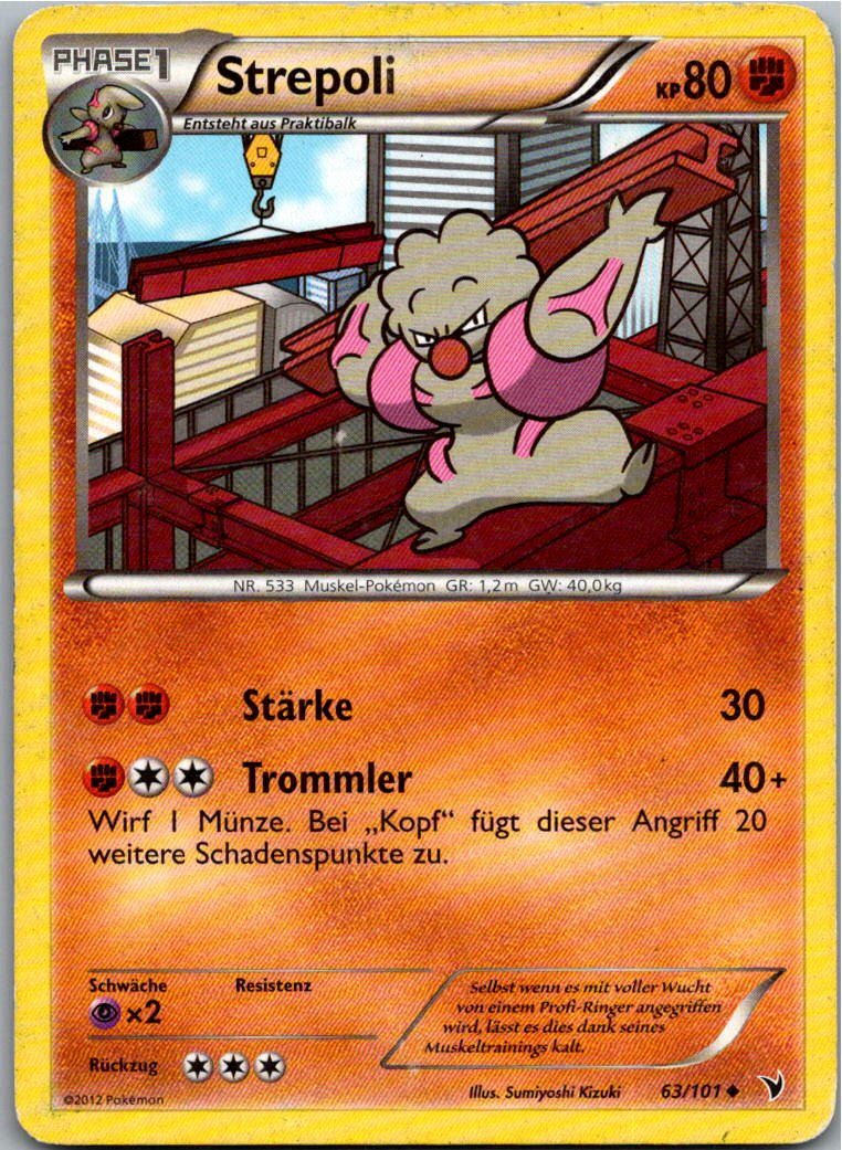 Strepoli 63/101 Königliche Siege – Vorderseite