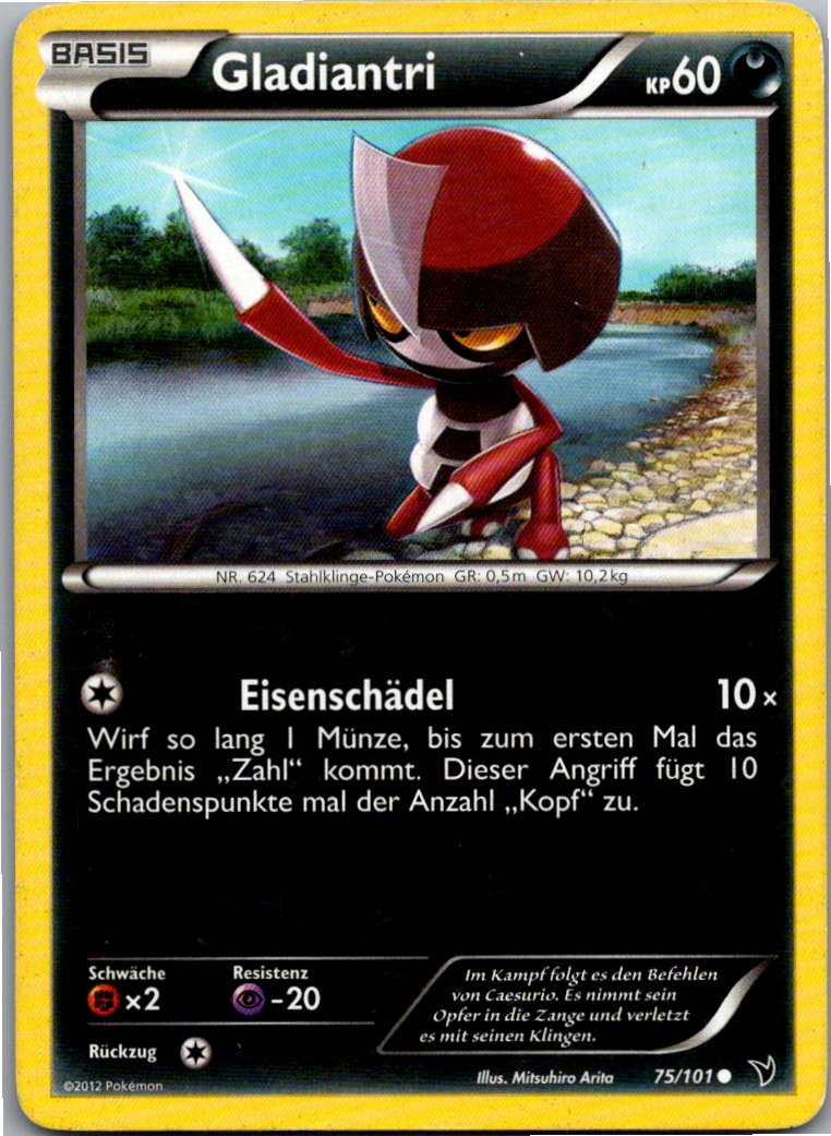 Gladiantri 75/101 Königliche Siege – Vorderseite