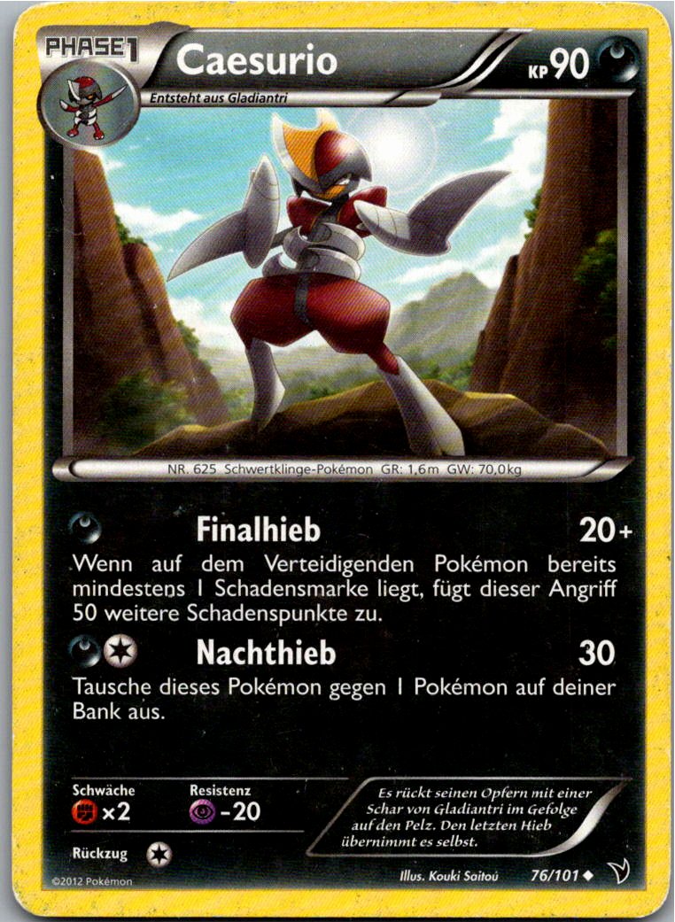 Caesurio 76/101 Königliche Siege – Vorderseite