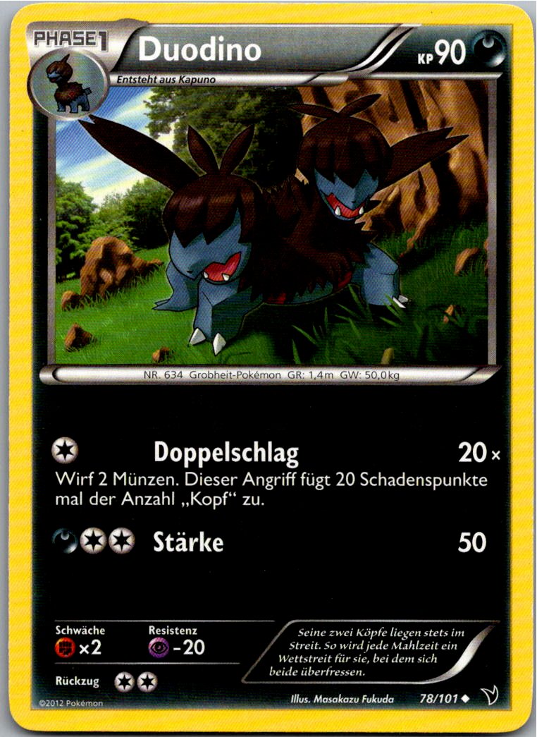 Duodino 78/101 Königliche Siege – Vorderseite