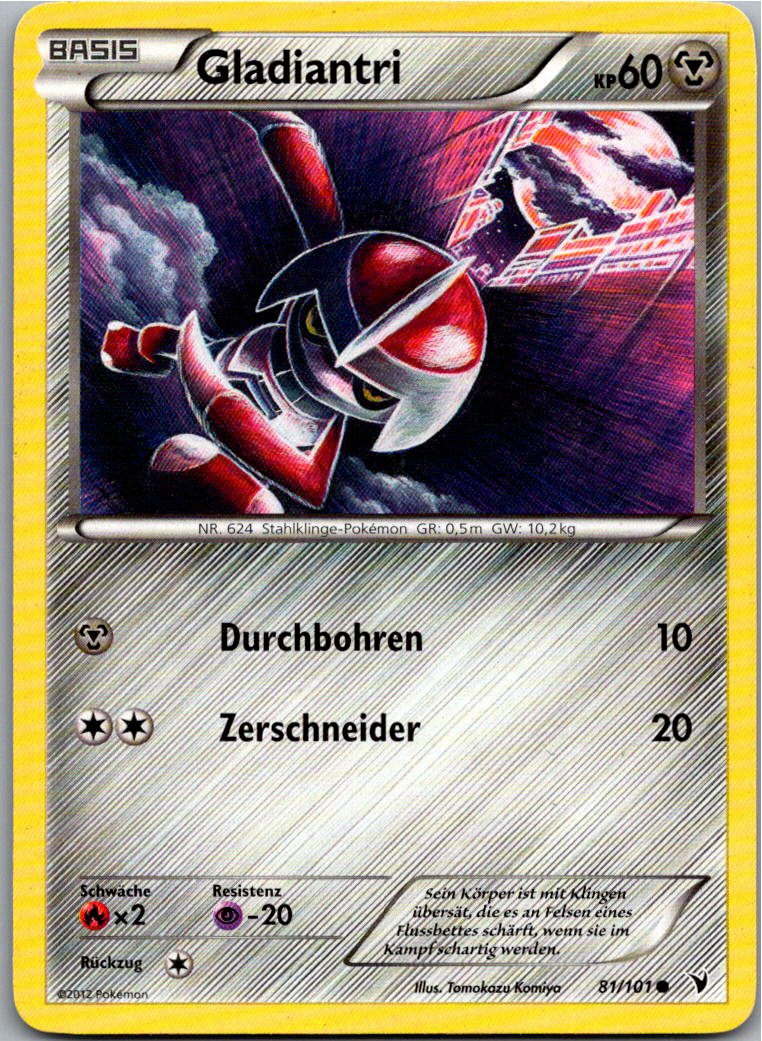 Gladiantri 81/101 Königliche Siege – Vorderseite