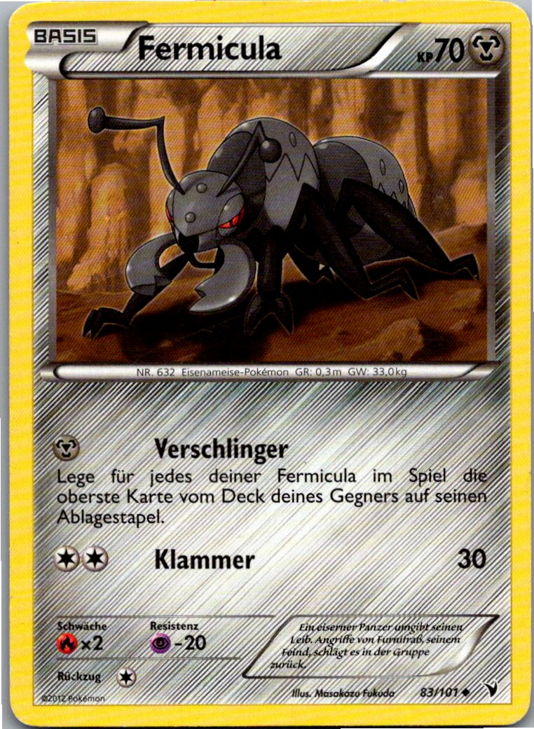 Fermicula 83/101 Königliche Siege – Vorderseite