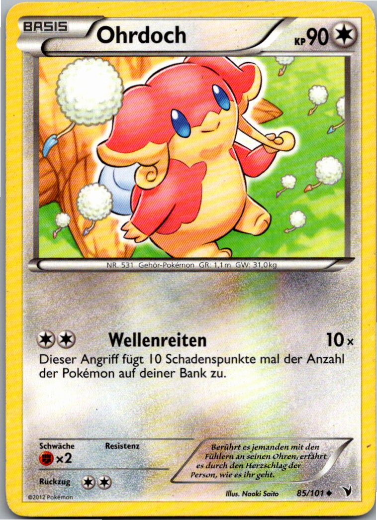 Ohrdoch 85/101 Königliche Siege – Vorderseite
