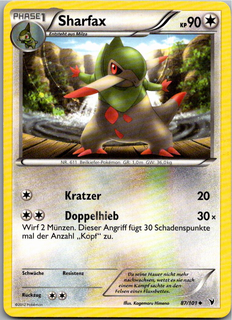 Sharfax 87/101 Königliche Siege – Vorderseite