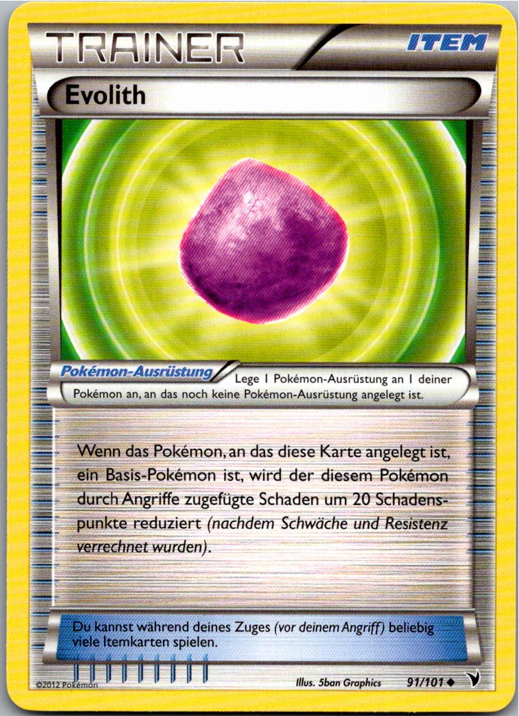 Evolith 91/101 Königliche Siege – Vorderseite