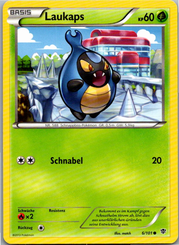 Laukaps 6/101 Plasma-Blaster – Vorderseite