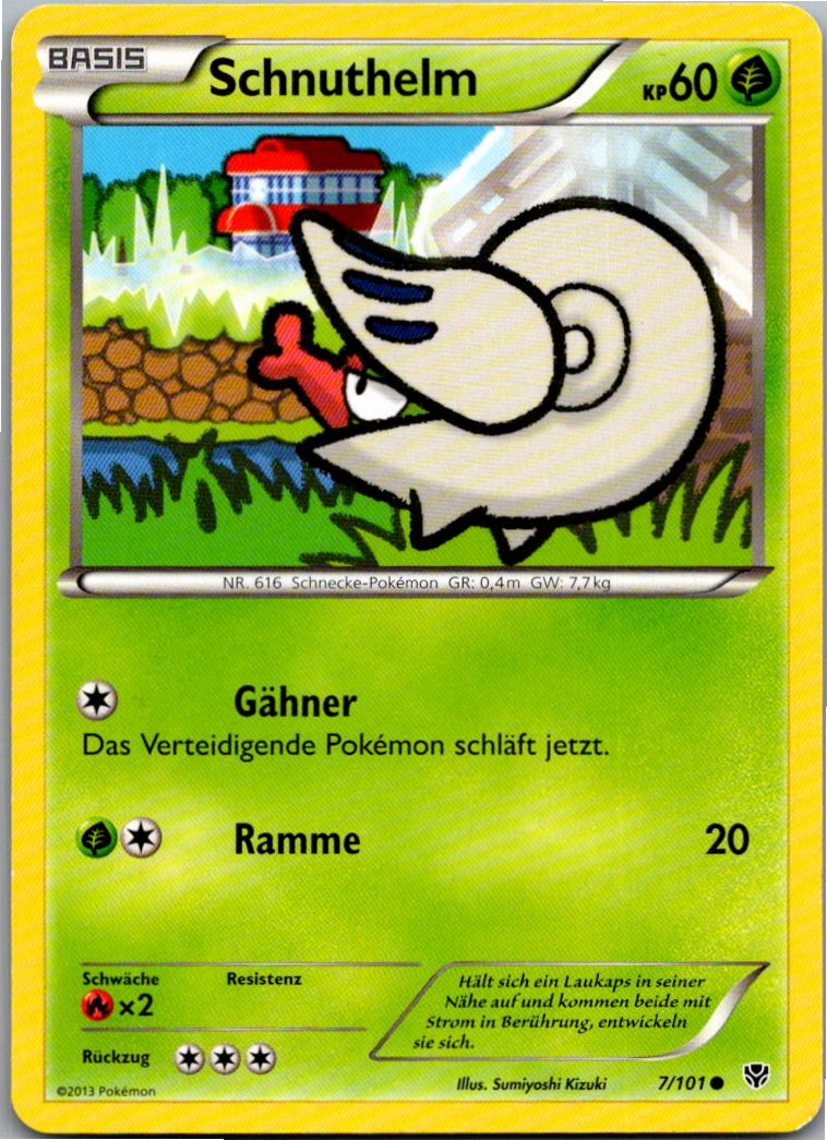 Schnuthelm 7/101 Plasma-Blaster – Vorderseite