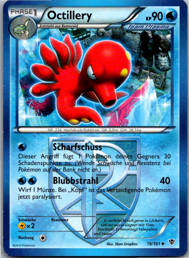 Octillery 19/101 Plasma-Blaster – Vorderseite
