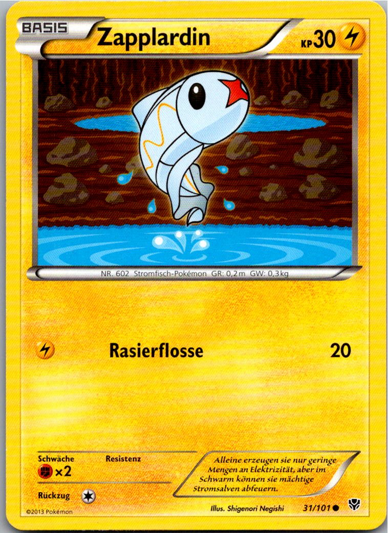 Zapplardin 31/101 Plasma-Blaster – Vorderseite