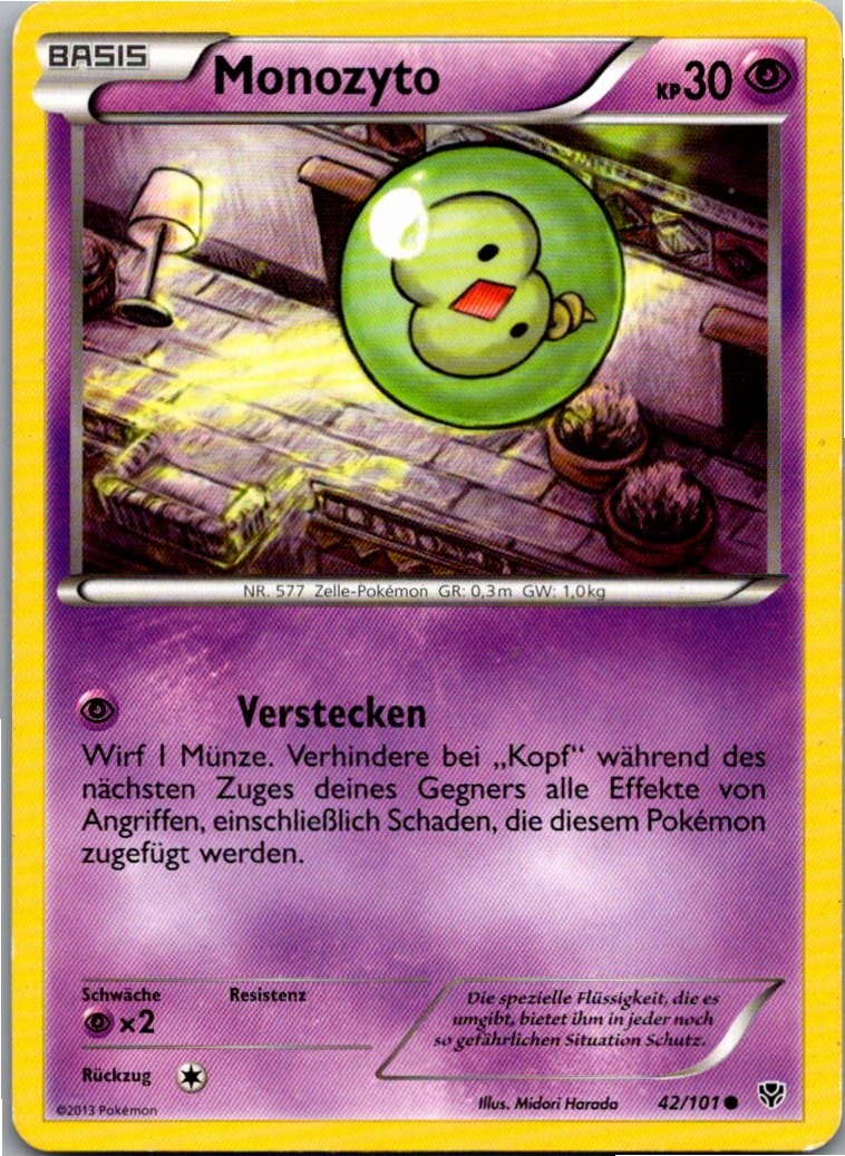 Monozyto 42/101 Plasma-Blaster – Vorderseite