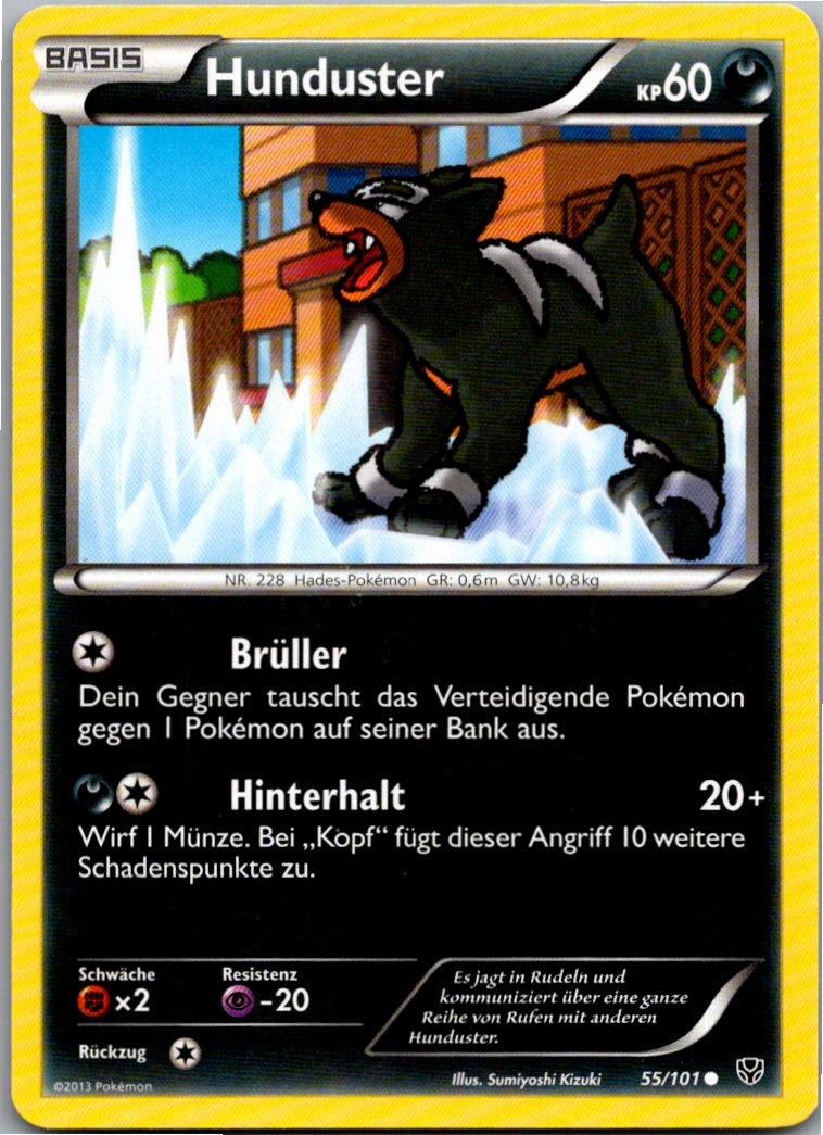 Hunduster 55/101 Plasma-Blaster – Vorderseite